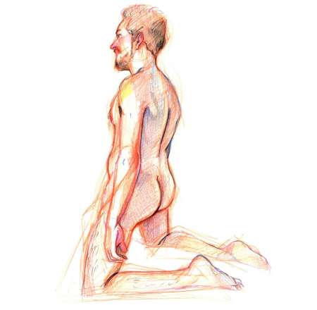  Homme naturiste